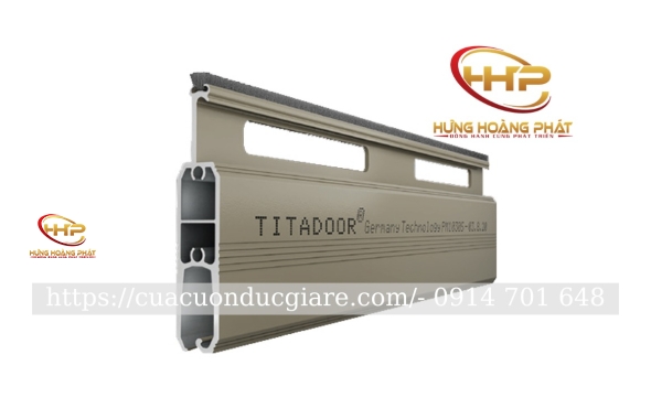 Cửa cuốn khe thoáng công nghệ Đức Titadoor PM-1030S