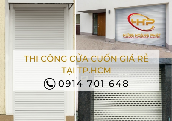 NƠI THI CÔNG CỬA CUỐN GIÁ RẺ TẠI TP.HCM – HOTLINE: 0914701648