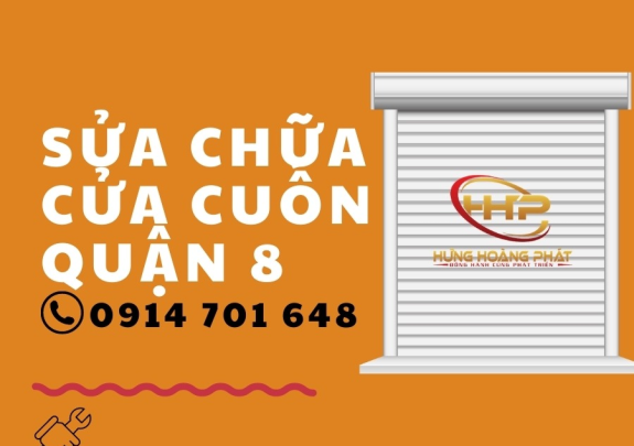 SỬA CHỮA CỬA CUỐN TẠI QUẬN 8 – HOTLINE: 0914701648