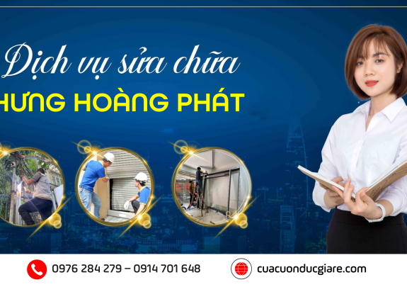 Bảo dưỡng và sửa chữa cửa cuốn tại Bình Dương 24/7