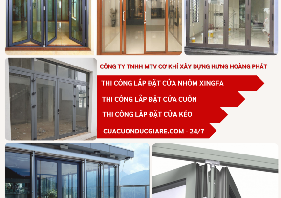 Hưng Hoàng Phát - Đơn Vị Thi Công Lắp Đặt Trọn Gói Cửa Nhôm Xingfa Uy Tín Tại Thuận An - Bình Dương