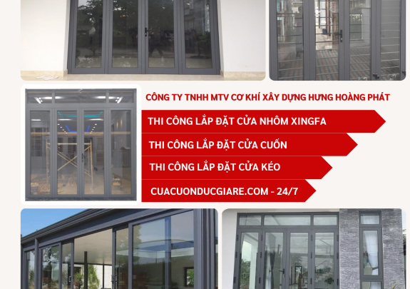 Thi Công Cửa Nhôm Xingfa tại Bàu Bàng