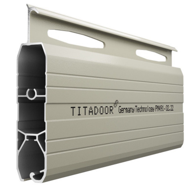 Cửa cuốn khe thoáng công nghệ Đức Titadoor PM 491