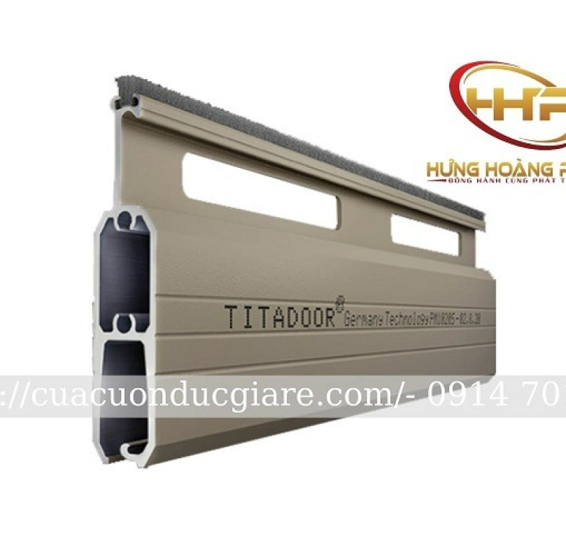 Cửa cuốn khe thoáng công nghệ Đức Titadoor PM-1020S