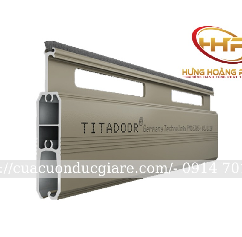 Cửa cuốn khe thoáng công nghệ Đức Titadoor PM-1030S