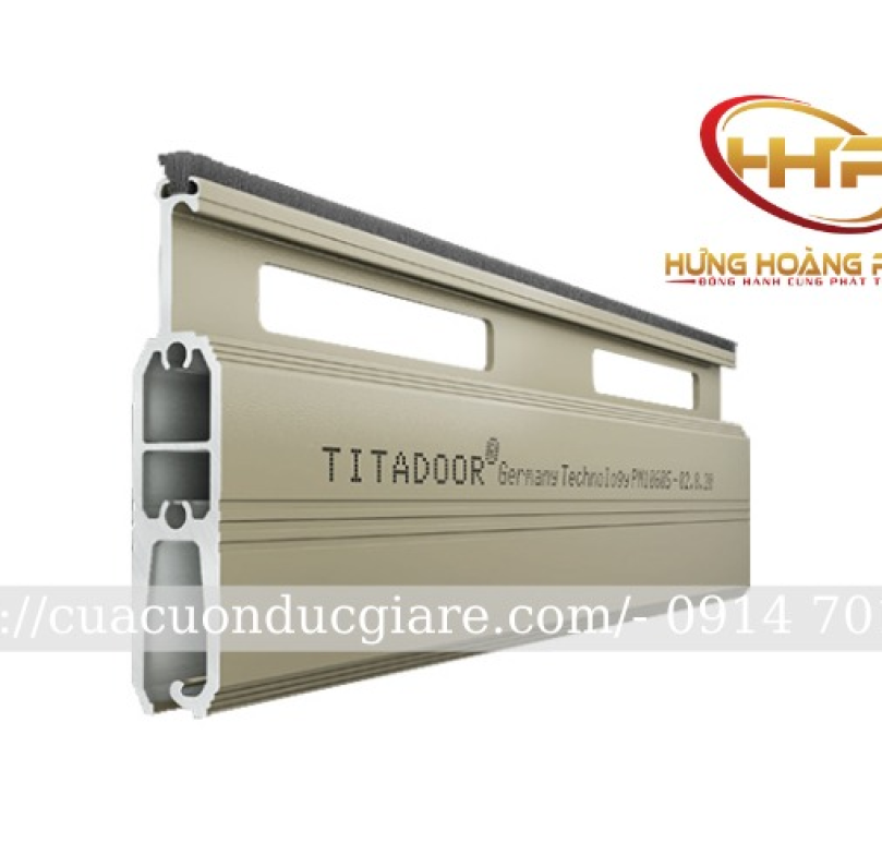 Cửa cuốn khe thoáng công nghệ Đức Titadoor PM-1060S