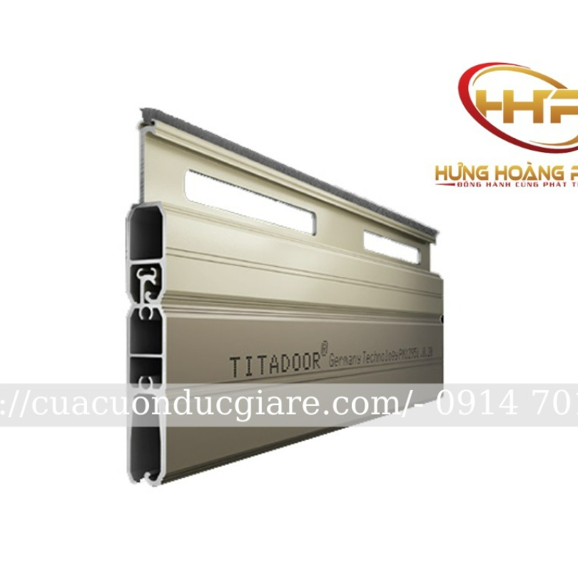 Cửa cuốn khe thoáng công nghệ Đức Titadoor PM-1095i