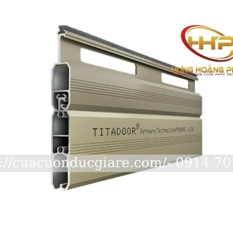 Cửa cuốn siêu thoáng công nghệ Đức Titadoor PM-1295i