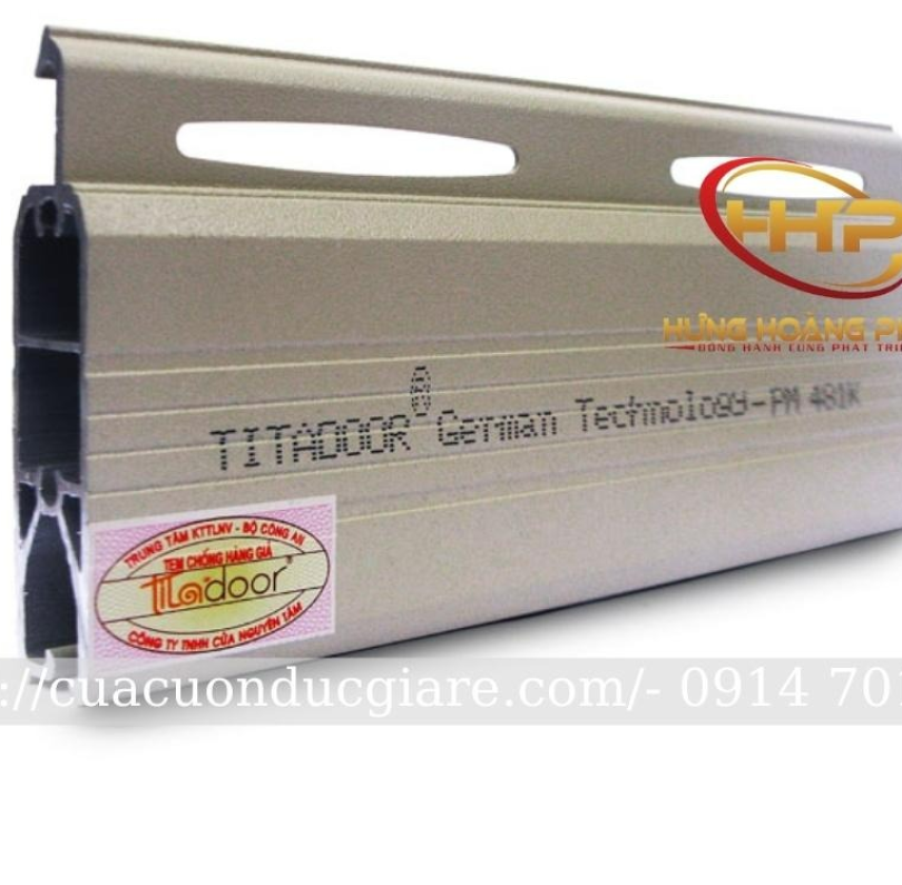 Cửa cuốn siêu thoáng công nghệ Đức Titadoor PM481K