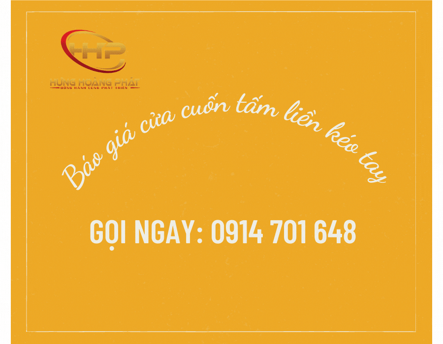 báo giá cửa cuốn tấm liền kéo tay