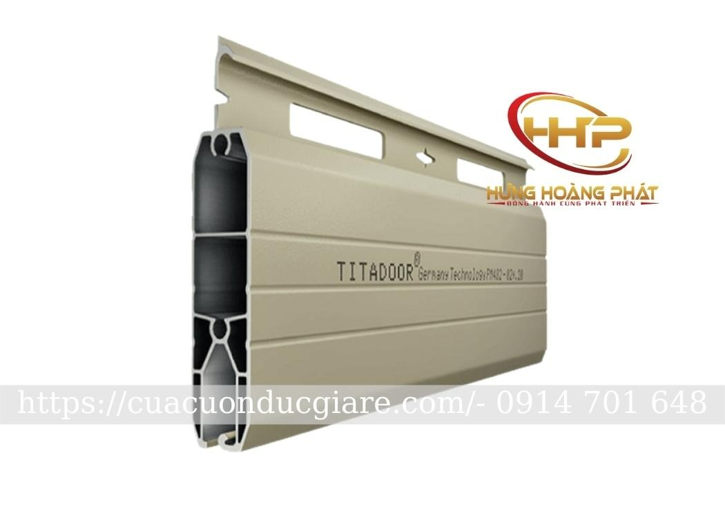 cửa cuốn khe thoáng công nghệ đức titadoor pm 482