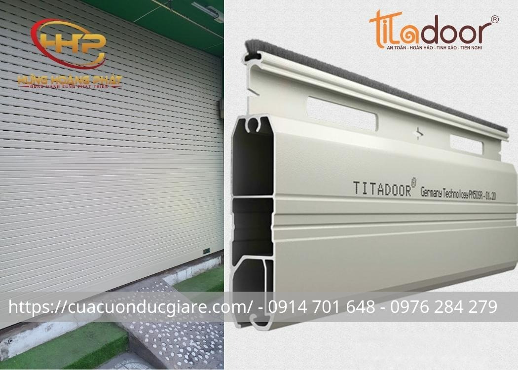 cửa cuốn khe thoáng công nghệ đức titadoor pm-50sr