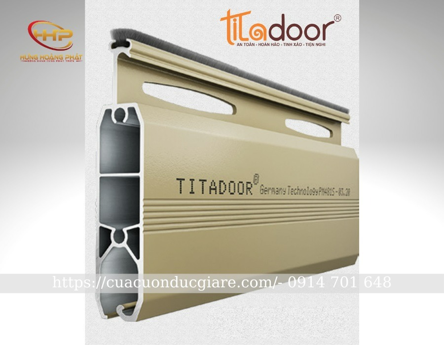 cửa cuốn siêu thoáng công nghệ đức titadoor pm 481s