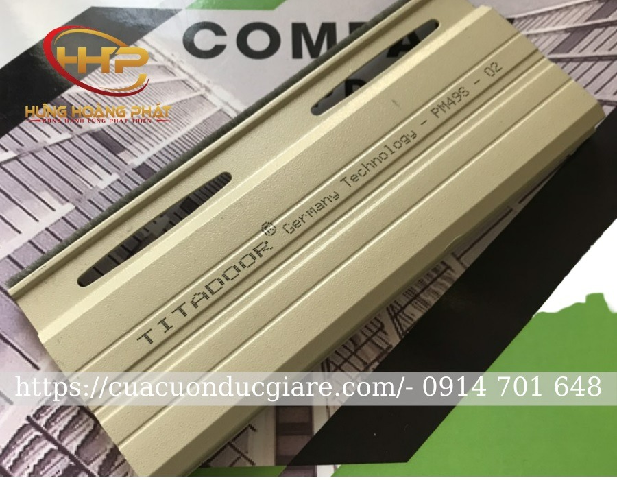cửa cuốn siêu thoáng công nghệ đức titadoor pm 49s