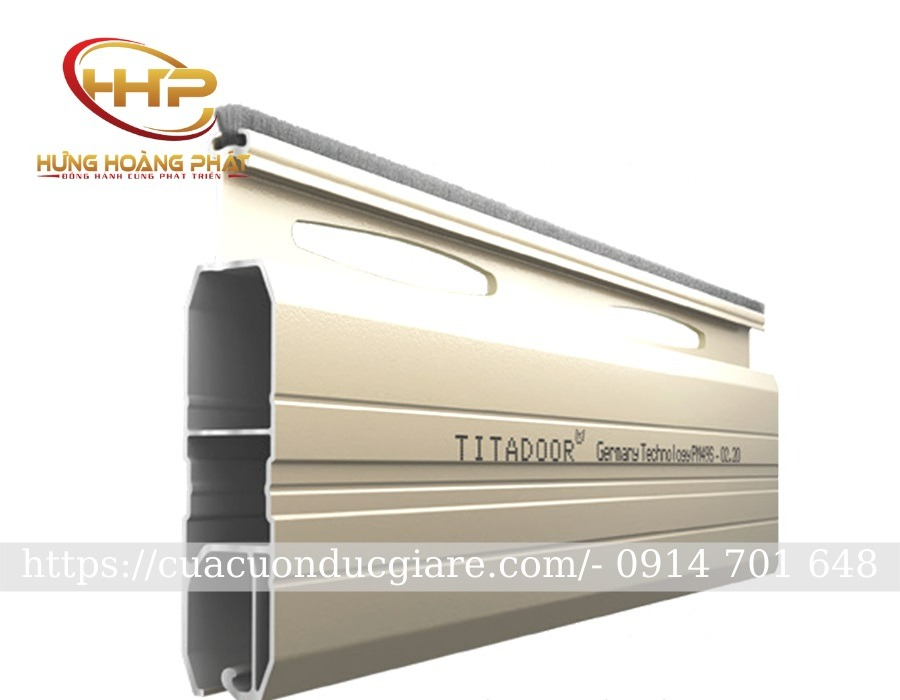 cửa cuốn siêu thoáng công nghệ đức titadoor pm 49s