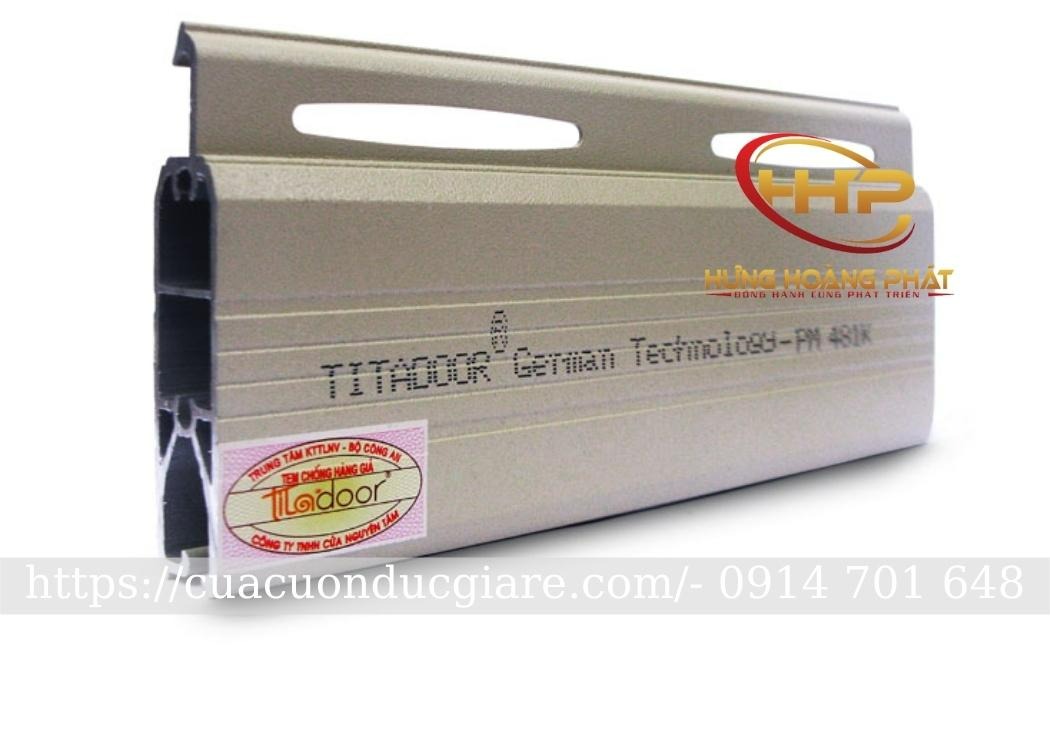 cửa cuốn siêu thoáng công nghệ đức titadoor pm481k