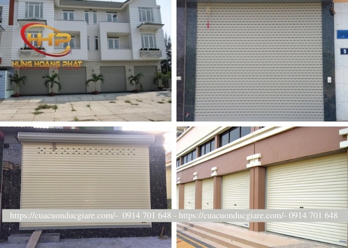 chuyên cung cấp và lắp đặt cửa cuốn đức cho showroom