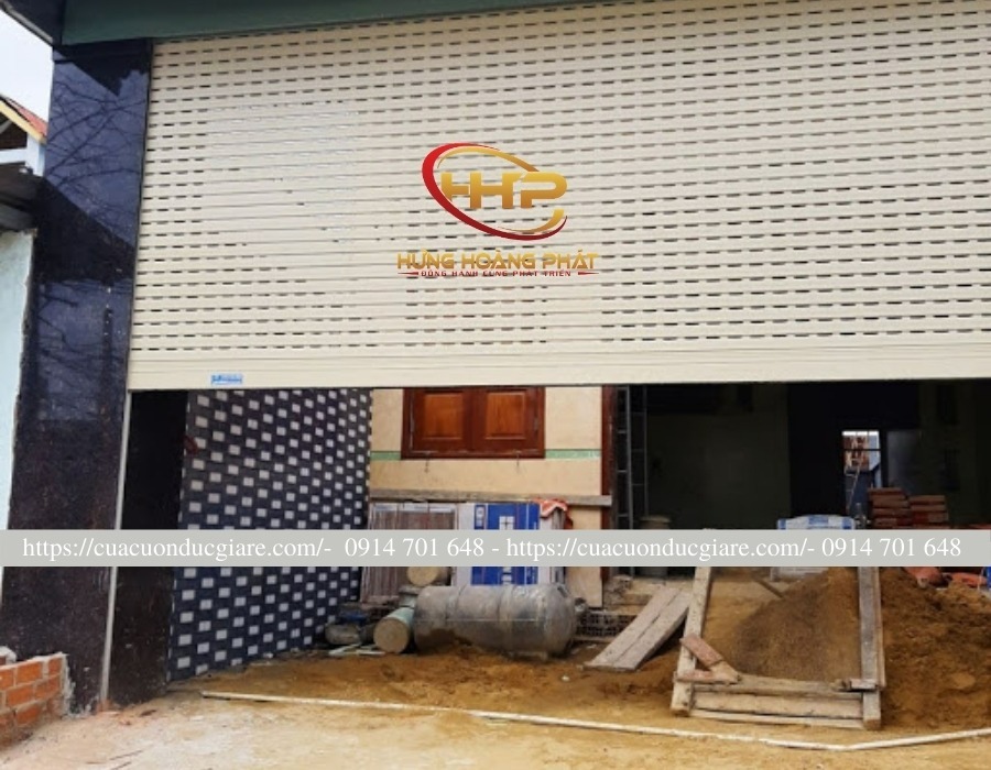 lắp đặt cửa cuốn khe thoáng công nghệ đức tại tphcm