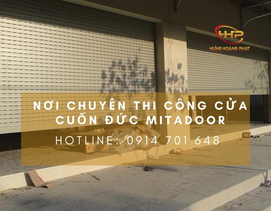nơi chuyên thi công cửa cuốn đức mitadoor