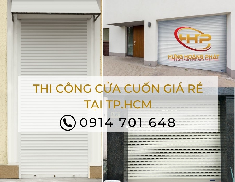 nơi thi công cửa cuốn giá rẻ tại tphcm