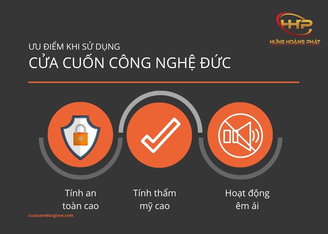ưu điểm của cửa cuốn đức